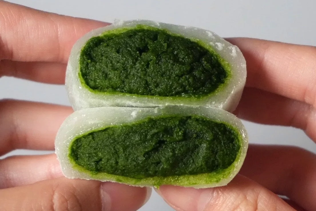MAMIDORI大福の断面