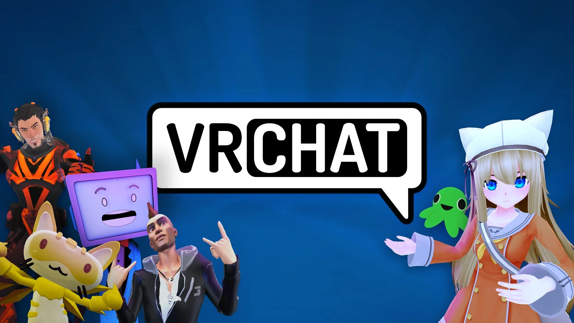 VRChatのアバターたち