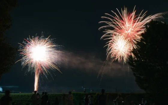 愛知県一宮市「びさい夏まつり」の花火を特等席で独り占め！BBQ施設で贅沢な夏の夜を