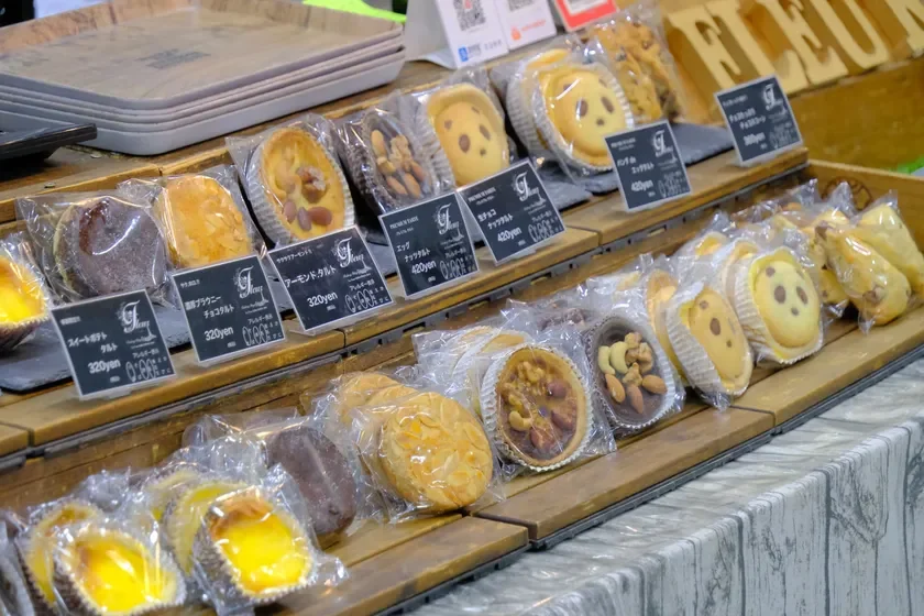 前回開催のフード商品の様子