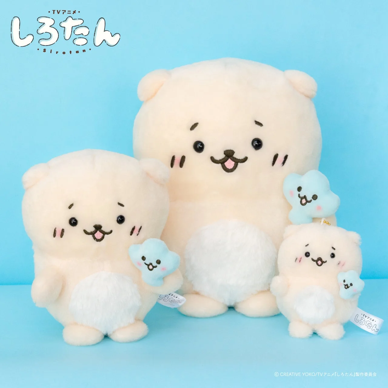 しろたんぬいぐるみ
