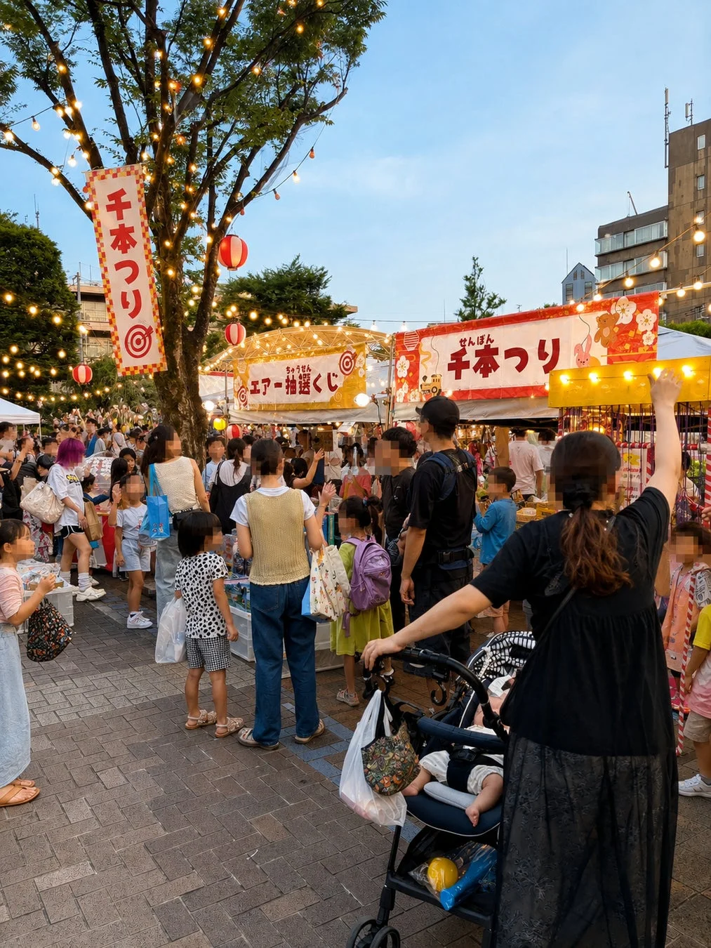 縁日の様子
