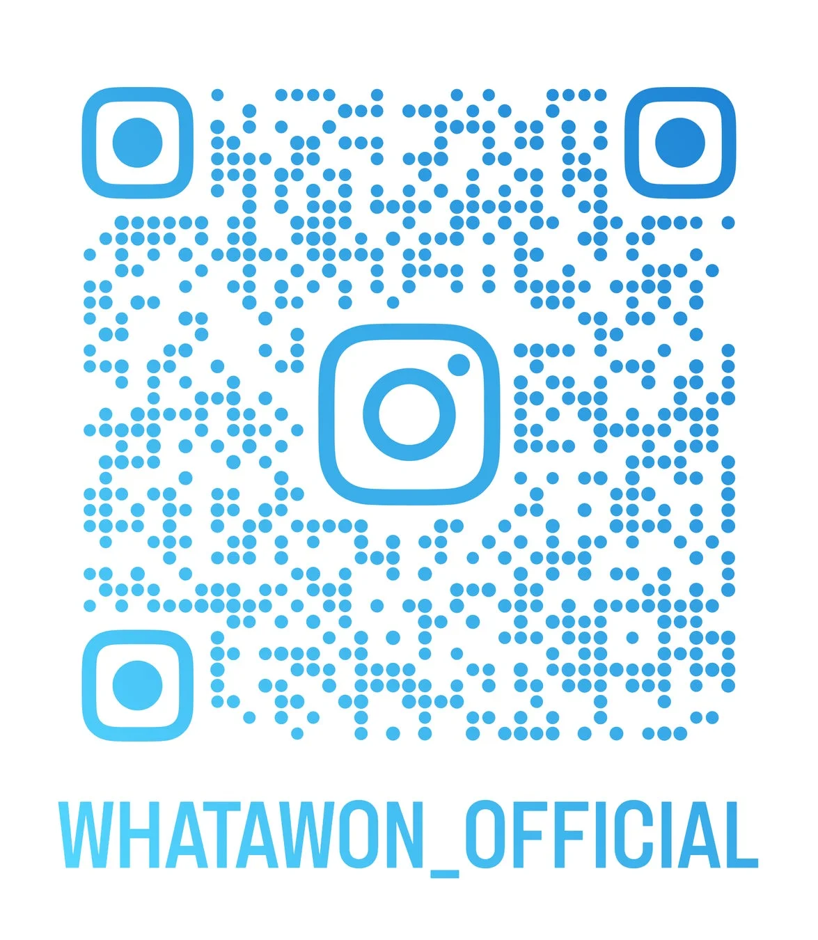 WHATAWON_OFFICIAL Instagram QRコード