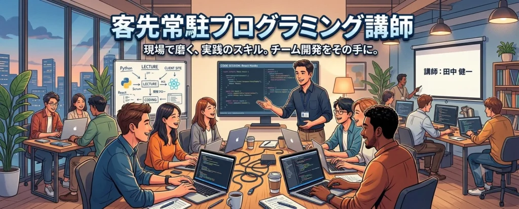 AI時代を生き抜く!テックジムが永田町で毎週開催する無料プログラミング講座で未来のスキルを掴もう