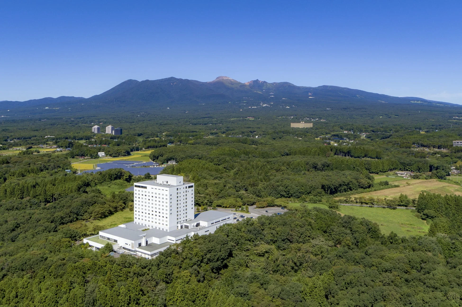 グランドメルキュール那須高原リゾート＆スパの空撮