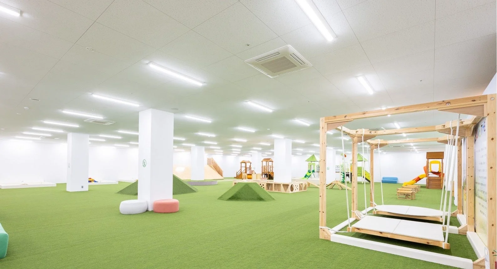室内遊び場の様子
