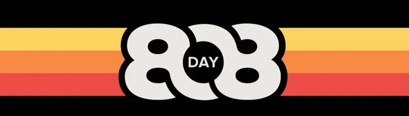 808 DAYイメージロゴ