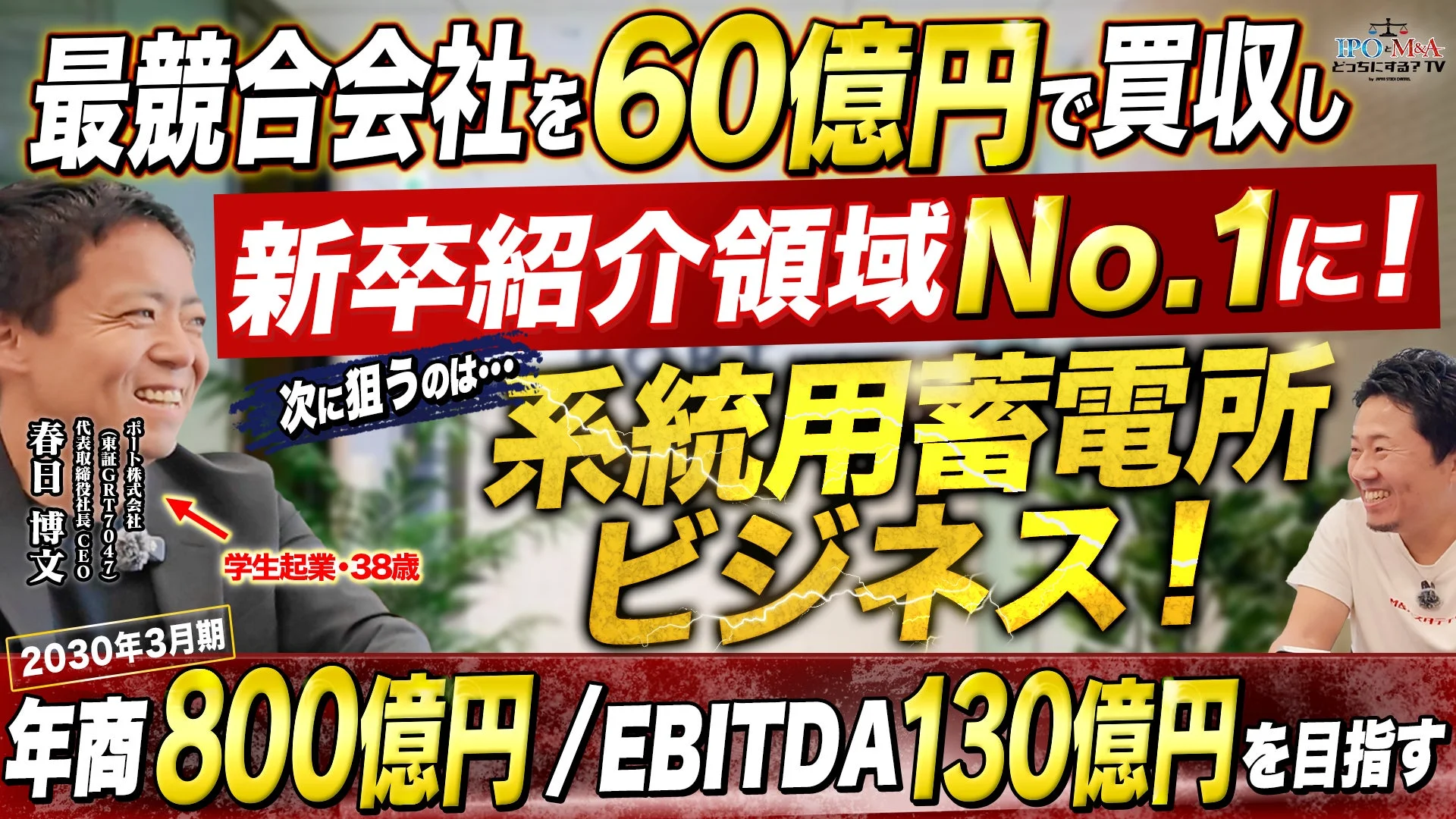 ポート株式会社 春日博文社長