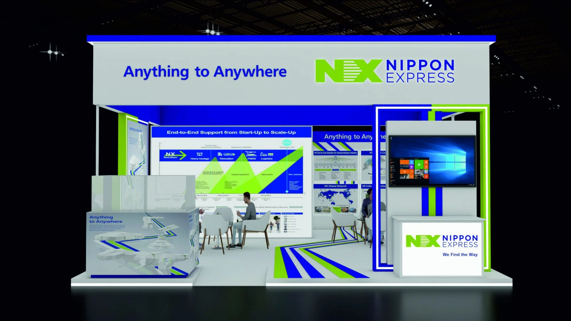 NXグループの展示ブース