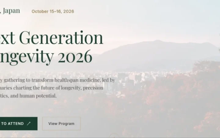 健康寿命の未来を拓く！国際会議「Next Generation Longevity 2026」大阪で開催