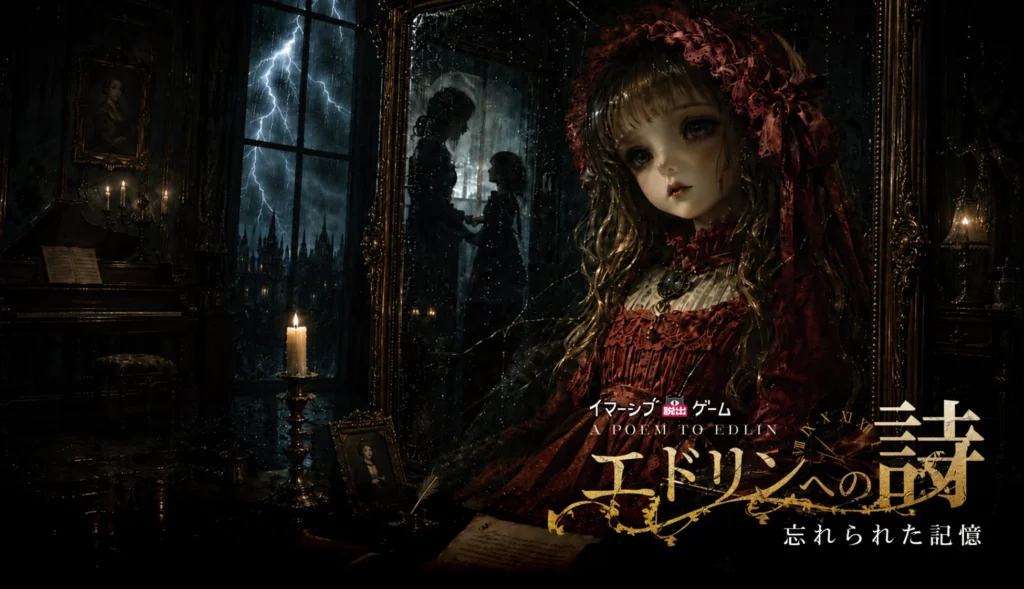 あなたも物語の主人公に!イマーシブ脱出ゲーム「魔王の日曜日」最新作『エドリンへの詩』が新宿三丁目に登場!
