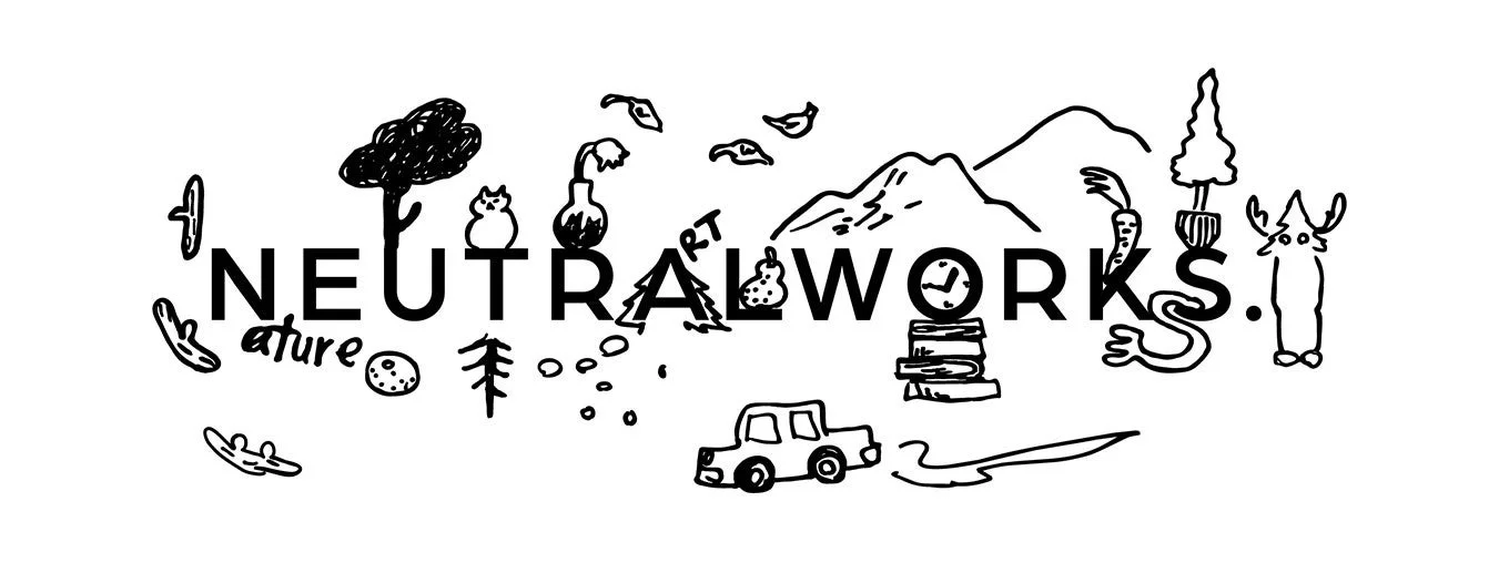 NEUTRALWORKS.のロゴとイラスト
