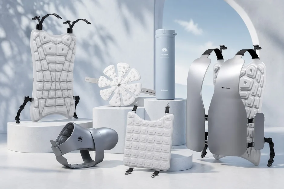 Mr. Nomadsの冷却ベストの製品イメージ