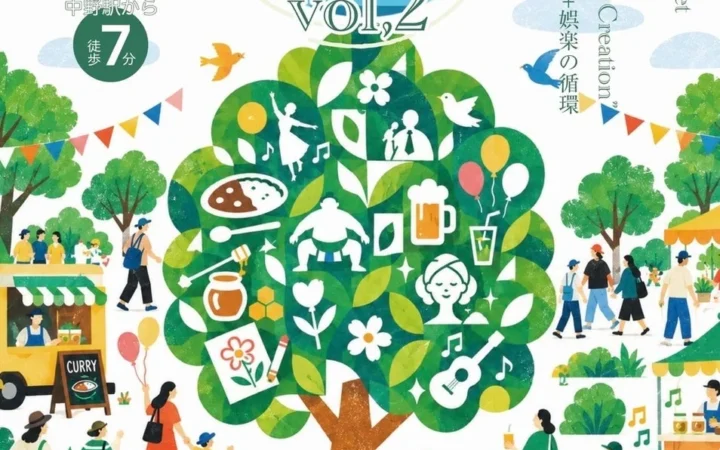 元宝塚・沙央くらま主催「KOMAFES2026」が中野区で2日間開催！食・アート・音楽が織りなす未来への循環