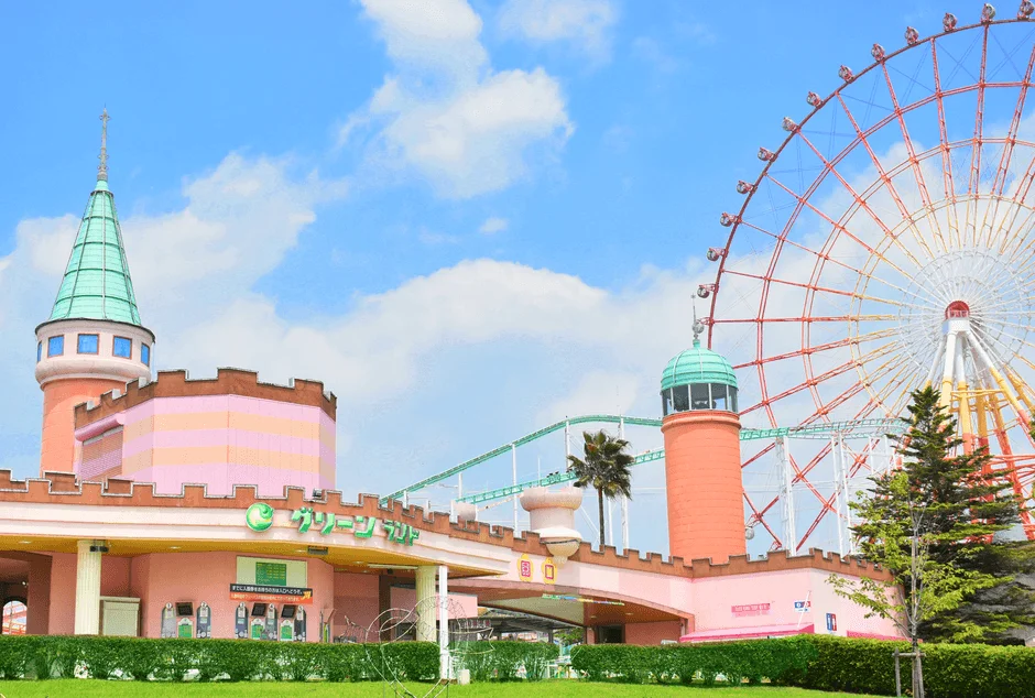 グリーンランドの遊園地風景