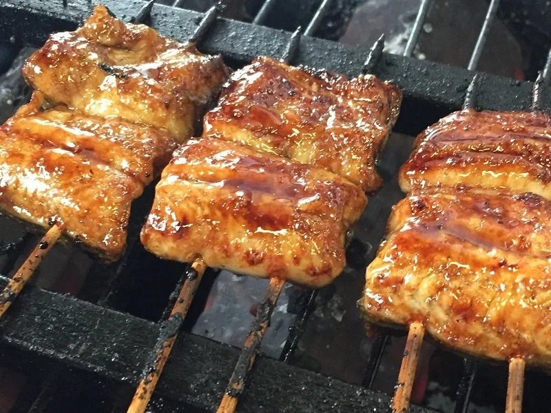 うなぎの蒲焼の串