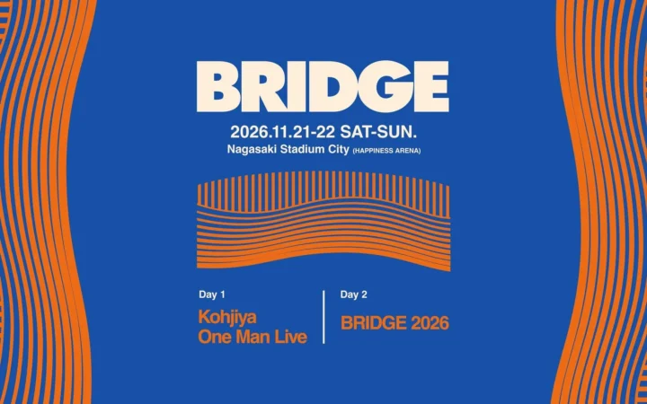 「BRIDGE 2026」に27AM、Masato Hayashi出演決定！追加チケット販売で長崎の音楽フェスを体験しよう！