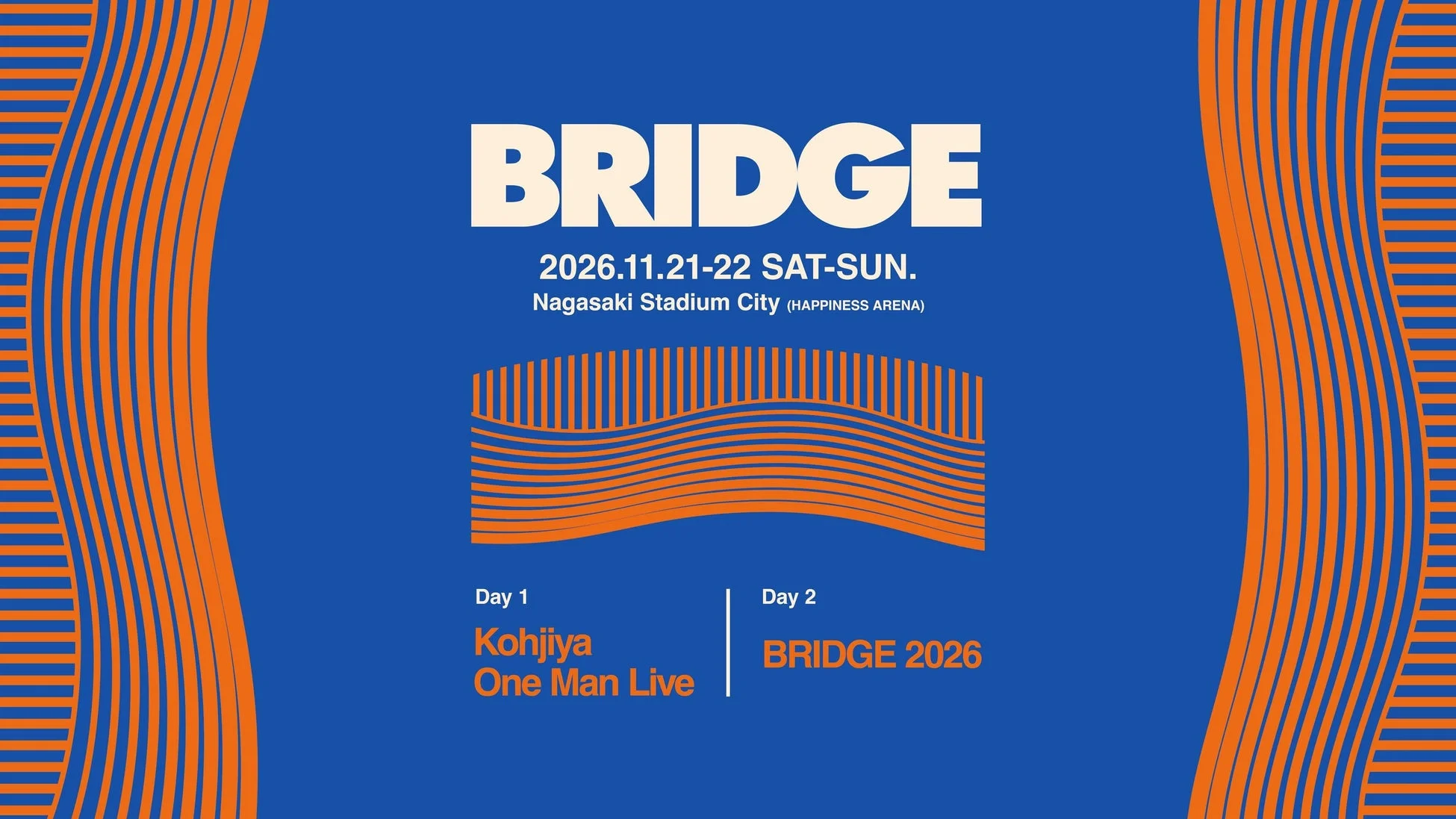 BRIDGE 2026 イベント告知ポスター