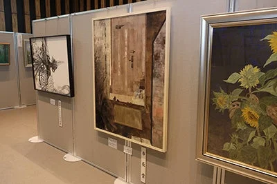 展示作品の様子