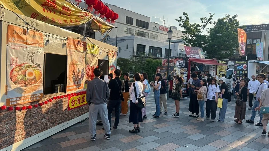 過去開催時のルーロー飯の屋台