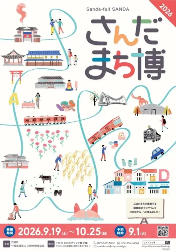 さんだまち博ポスター