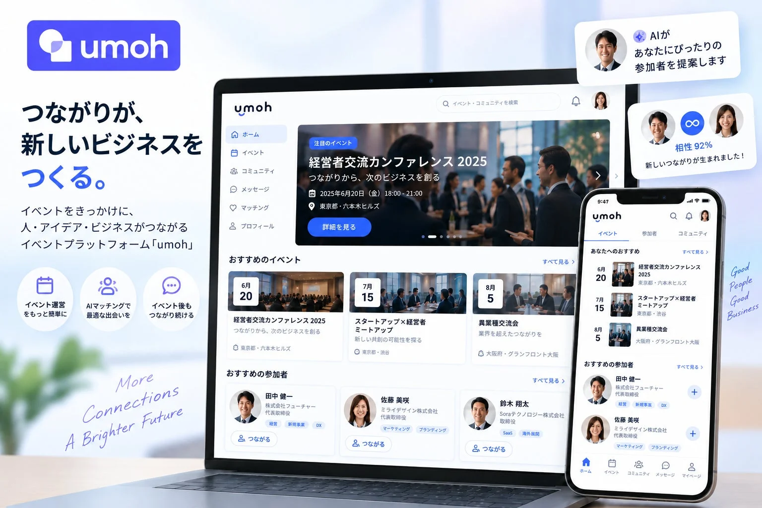 umohのダッシュボード