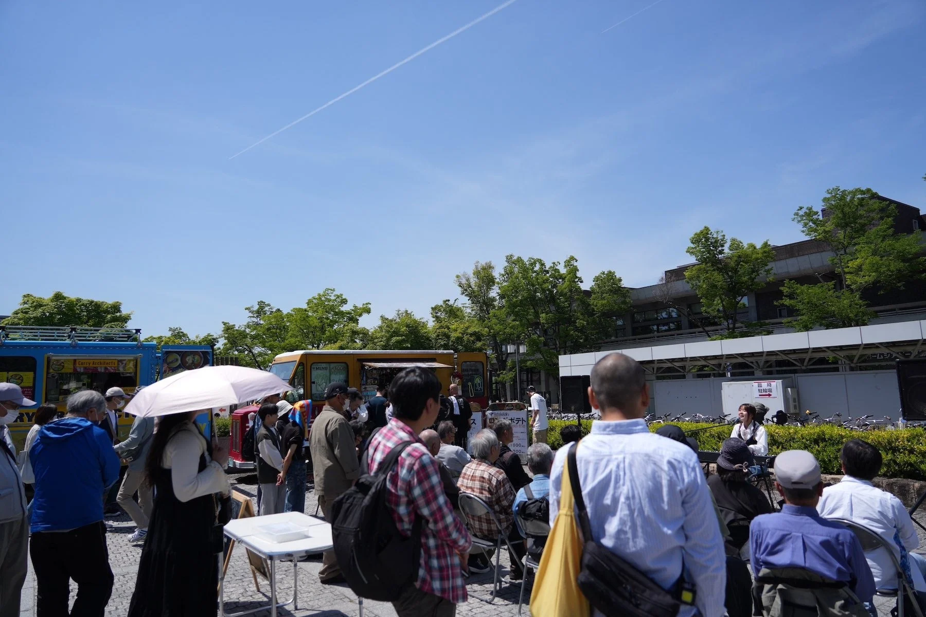 屋外イベントとステージ