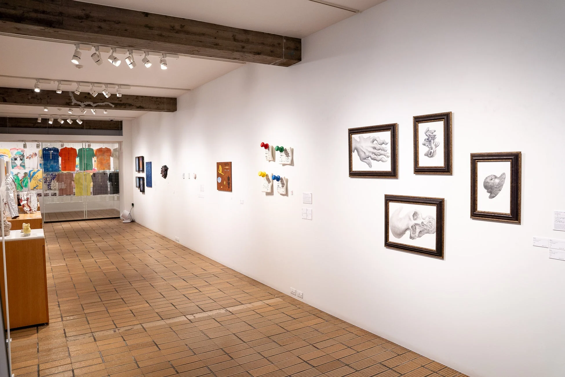藝大アートプラザの展示風景