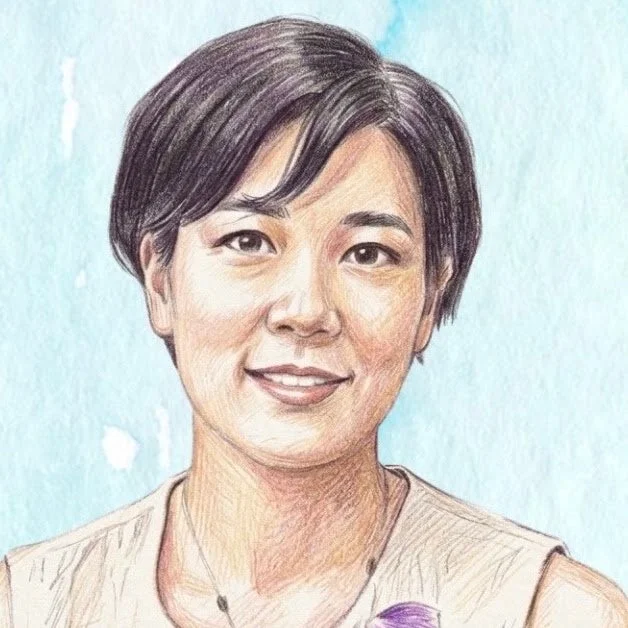 宮崎舞氏のイラスト