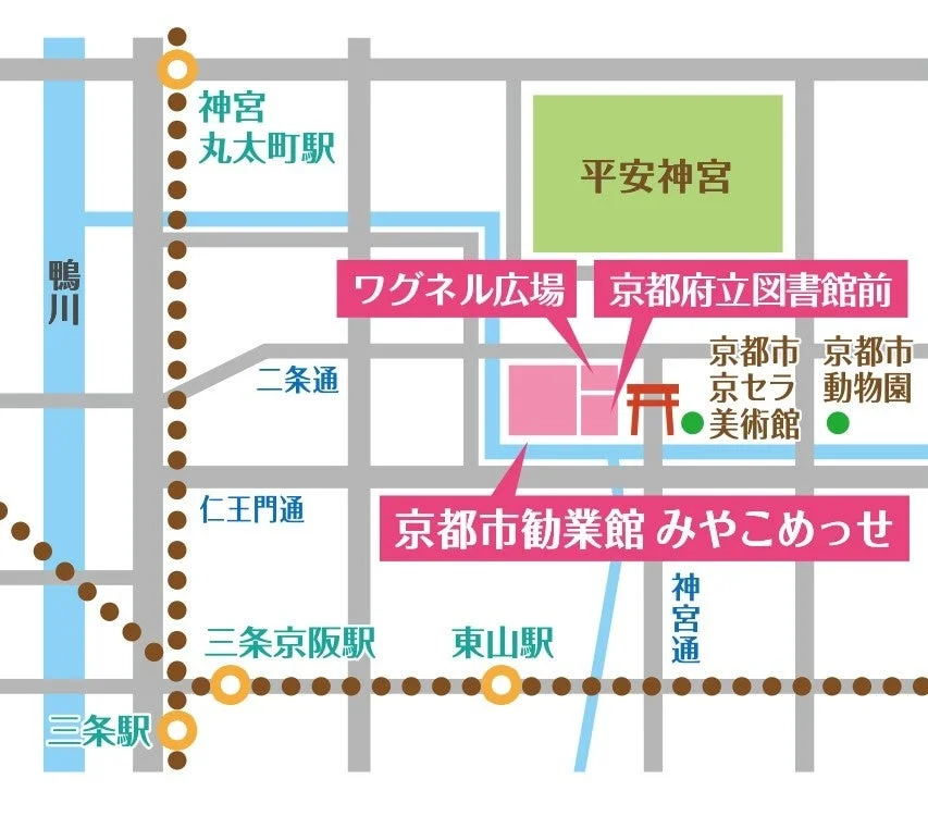 京都市内地図