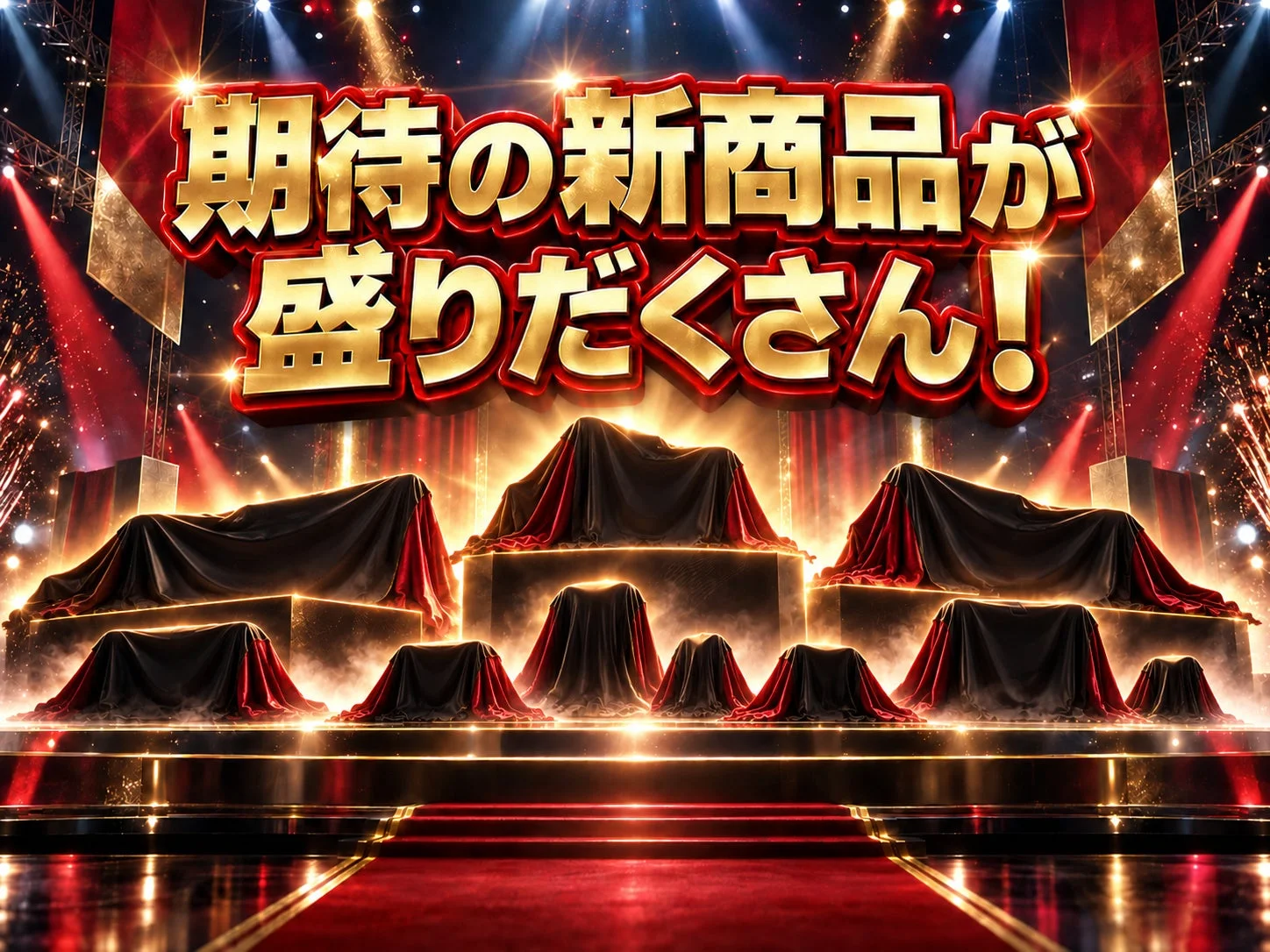期待の新商品が盛りだくさん!