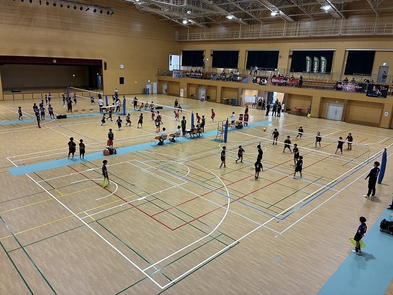 【国富町】県内外から小学生バレーボール39チームが集結!「第33回法華嶽旗争奪小学生バレーボール大会」を開催