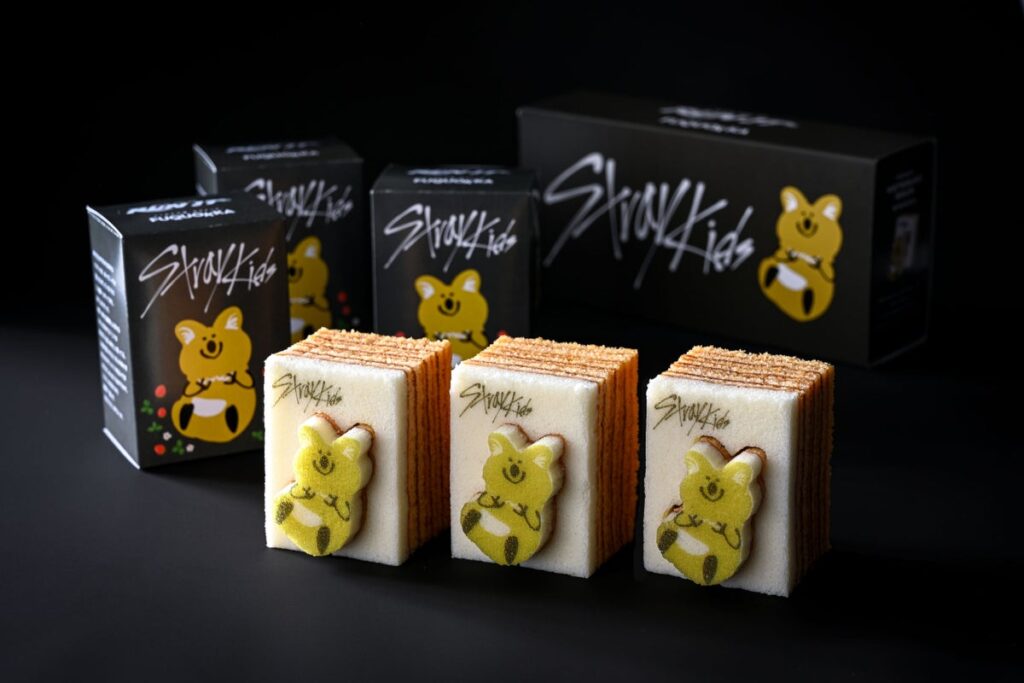 「Stray Kids」 × FUQUOKKA[フクオッカ] 福岡公演を記念した限定バウムクーヘンを発売