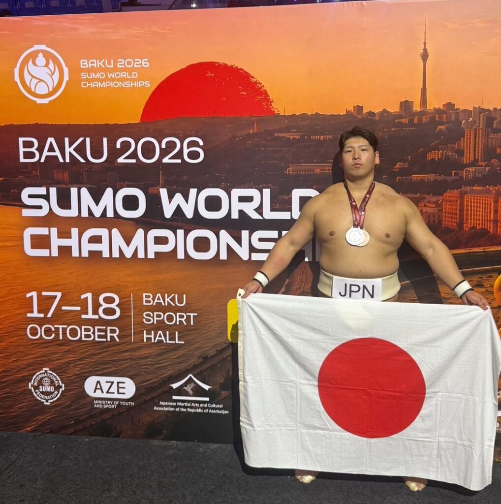 ソディック相撲部 池田俊選手 世界相撲選手権大会 無差別級3位入賞