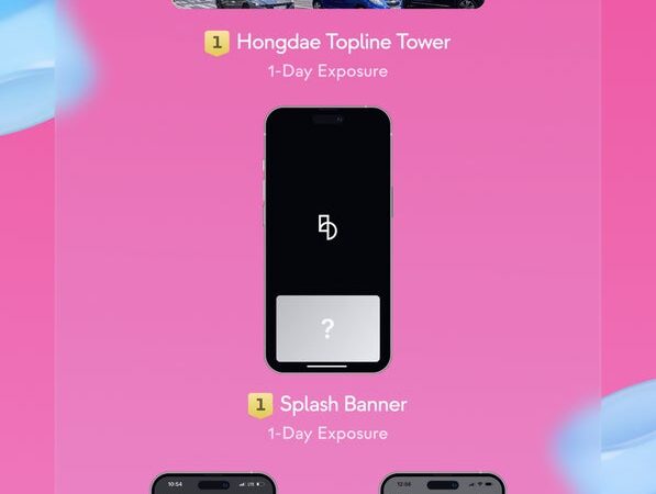 『b.stage+』「推しミュージカル俳優」ファン投票を開催ー1位の俳優はソウル・弘大の屋外広告とb.stageアプリに登場