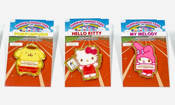 アジア競技大会×サンリオキャラクターズ、全23種類・63SKUが勢ぞろい！第二弾商品も加わりオールラインナップで販売中