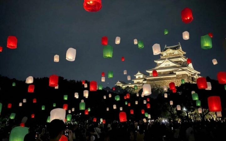 静岡・浜松 2会場開催！駿府城・浜松城の夜空に願いを込めて「少し早いクリスマスランタン」【チケット好評発売中】
