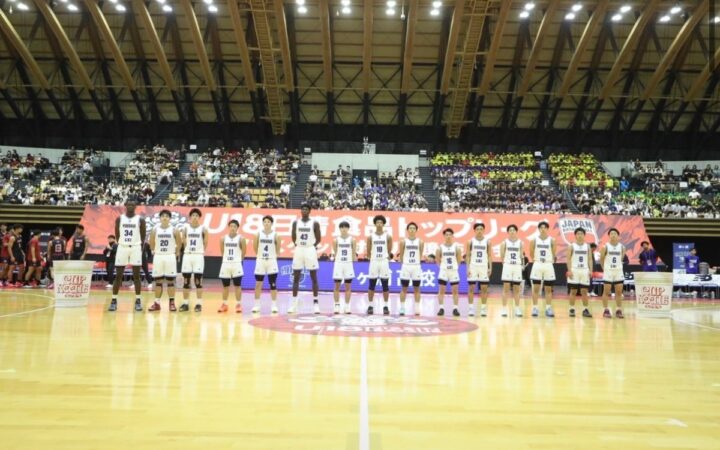 【高校バスケ最高峰リーグ、大分初開催&NHK地上波生中継】 陽吉グループがスポンサーを務める柳ヶ浦高校、 地元・大分の大声援を受けて王者・福大大濠に挑む