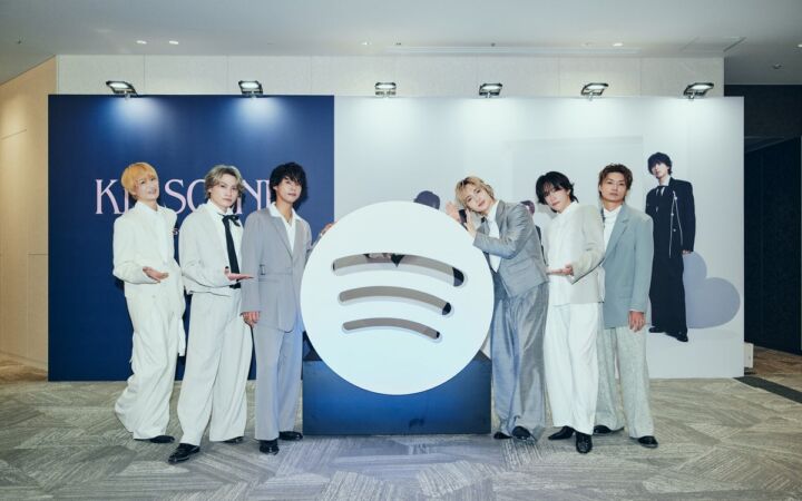 Spotify、Kis-My-Ft2の新アルバム『Kis SCENE』リリースを記念し、トップリスナー150名を招待したリスニングパーティを開催!