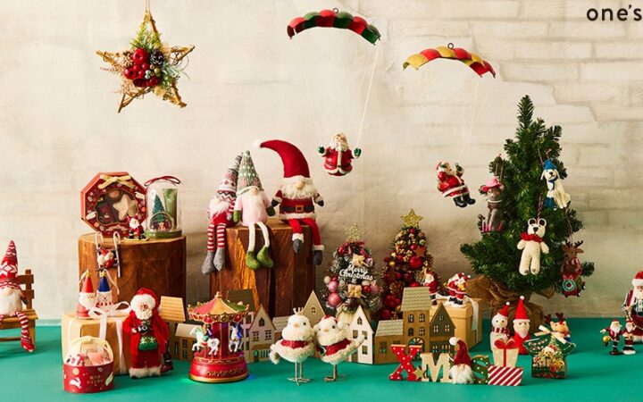 【one’sterrace】ホリデーシーズンを楽しむ！クリスマスグッズの販売＆イベントを10月14日（水）より開催！