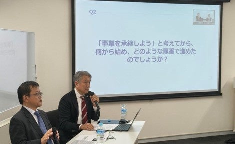 JAPIA講演会で事業承継M&Aの実例を紹介