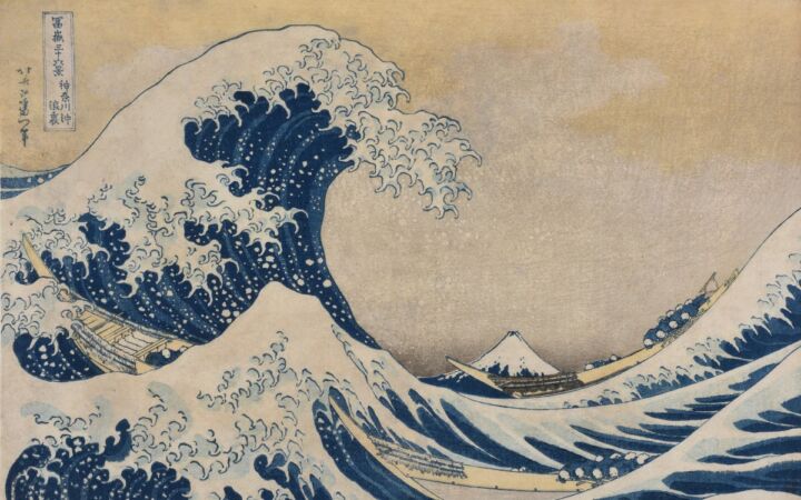 《神奈川沖浪裏》など北斎作品約40点を展示、島根県立美術館「北斎コレクション 2026年度 第7期」が10月28日から