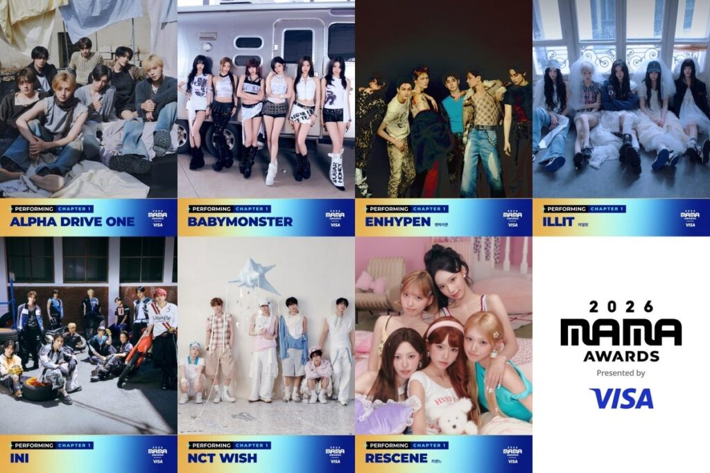 「2026 MAMA AWARDS」第一次パフォーミングアーティスト発表!本日より日本特設サイトもオープン