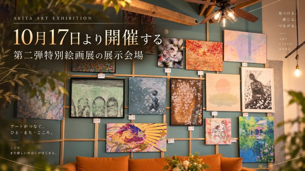 【APAMANグループ】秋田の紅葉シーズンに、京都の歴史と美に触れる特別絵画展を開催