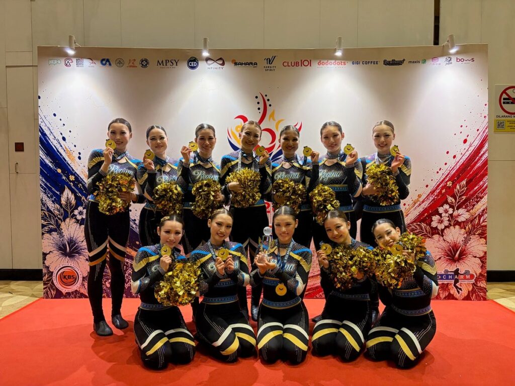 約6年ぶりの海外挑戦で初の1位!Gravis所属・チアダンスチーム「Regina(レジーナ)」、国際大会『APCC』SENIOR POM SMALL部門で優勝