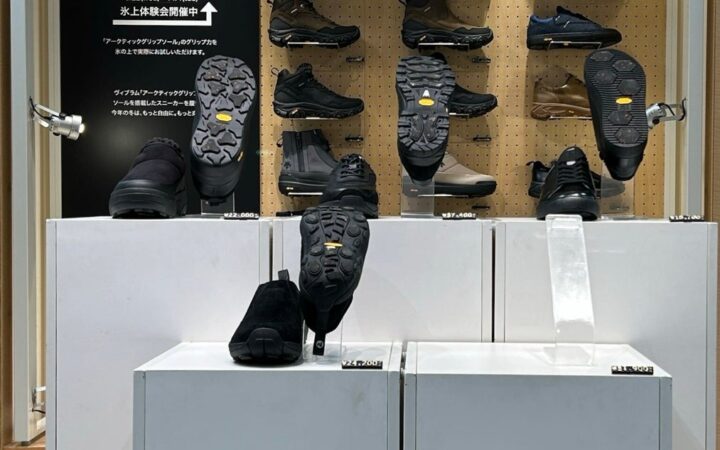 ヴィブラムジャパン、冬の到来を前にヴィブラムのグリップ性能を実際に体験 大丸札幌店にて期間限定ポップアップストア「アークティックグリップフェア」を開催