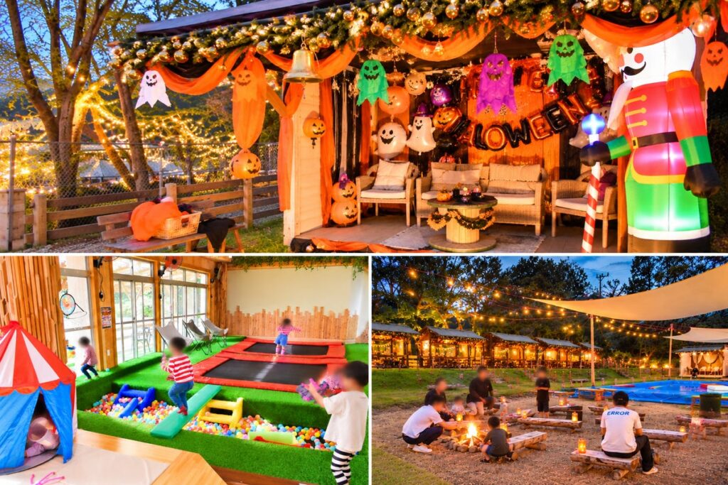 【三重県・菰野町】ハロウィンなのに、カレーと豚汁が食べ放題!?焚き火もBBQも楽しめる秋のイベント、10月31日まで|TREE HOTEL NIKKA 菰野