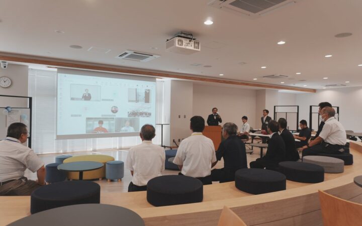【津山高専】サテライトオフィスのオープンセレモニーを開催 – 岡山大学共創イノベーションラボ『KIBINOVE』に開設 –